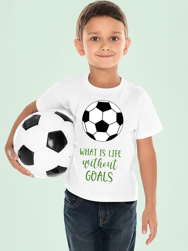What is life without goals - Boys T-shirt